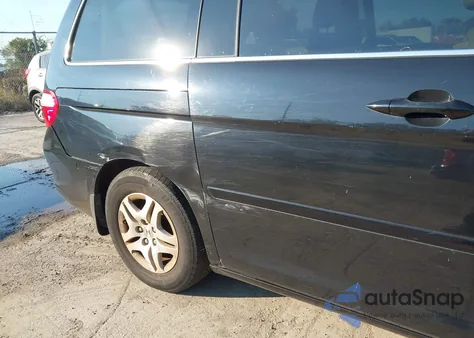 2007 Honda Odyssey Ex-L z USA, uszkodzony, nr VIN 5FNRL38787B074554